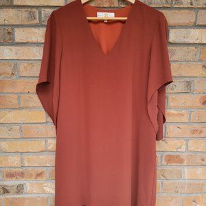 Like New ANNA CATE women's Meredith dress in Biking Red SZ M